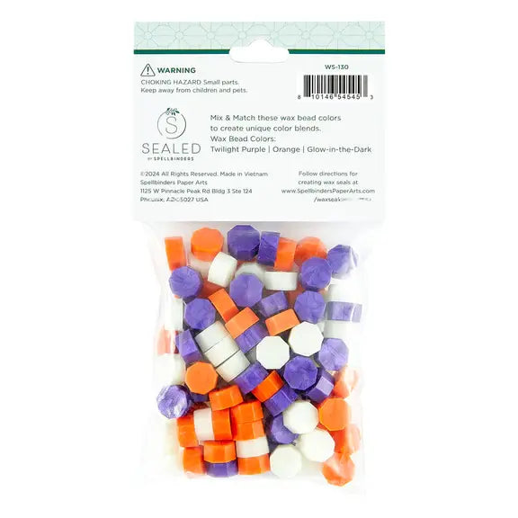 Must-Have Wax Bead Mix Halloween from The Sealed by Spellbinders Collection