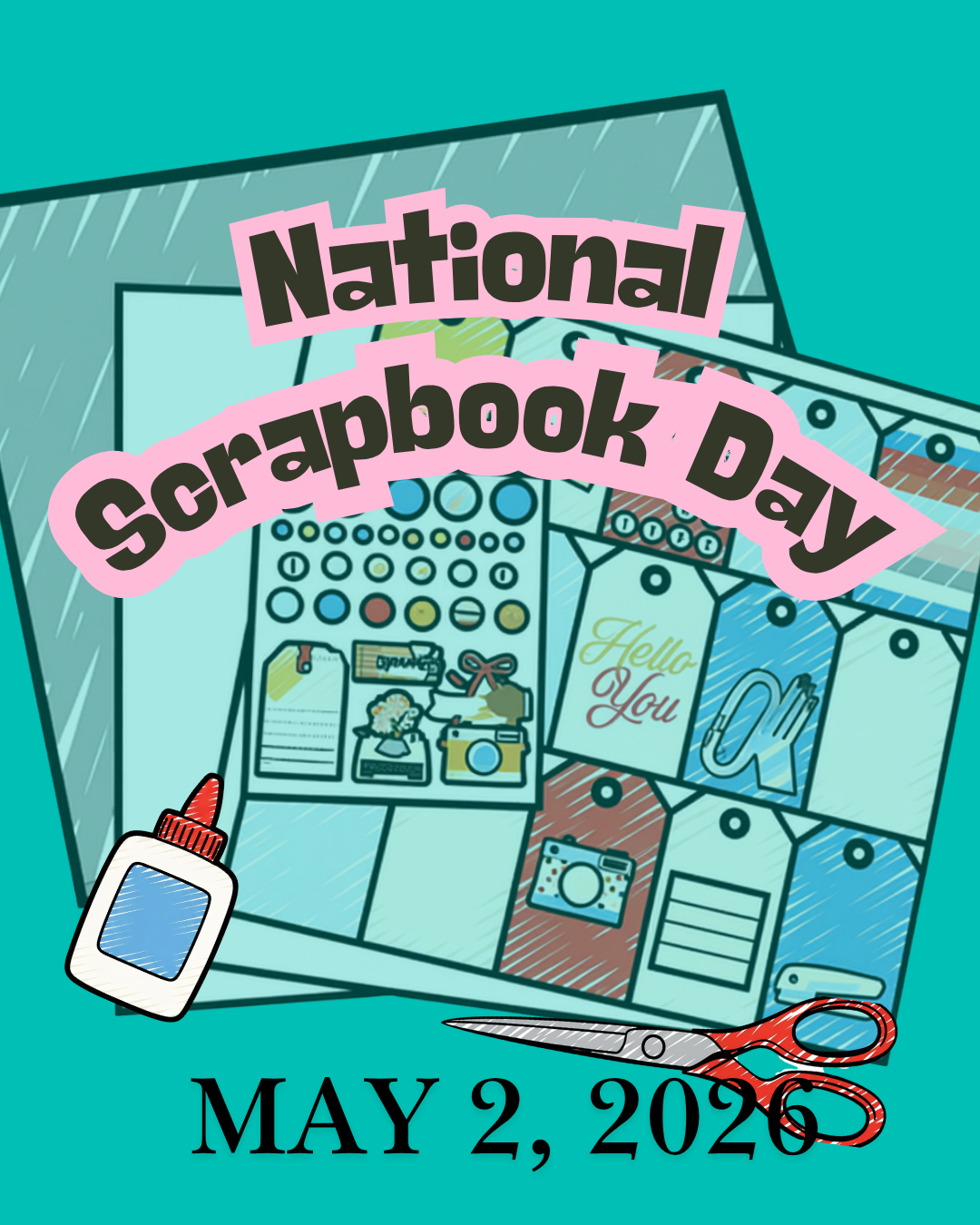 National Scrapbook Day - May 2, 2026