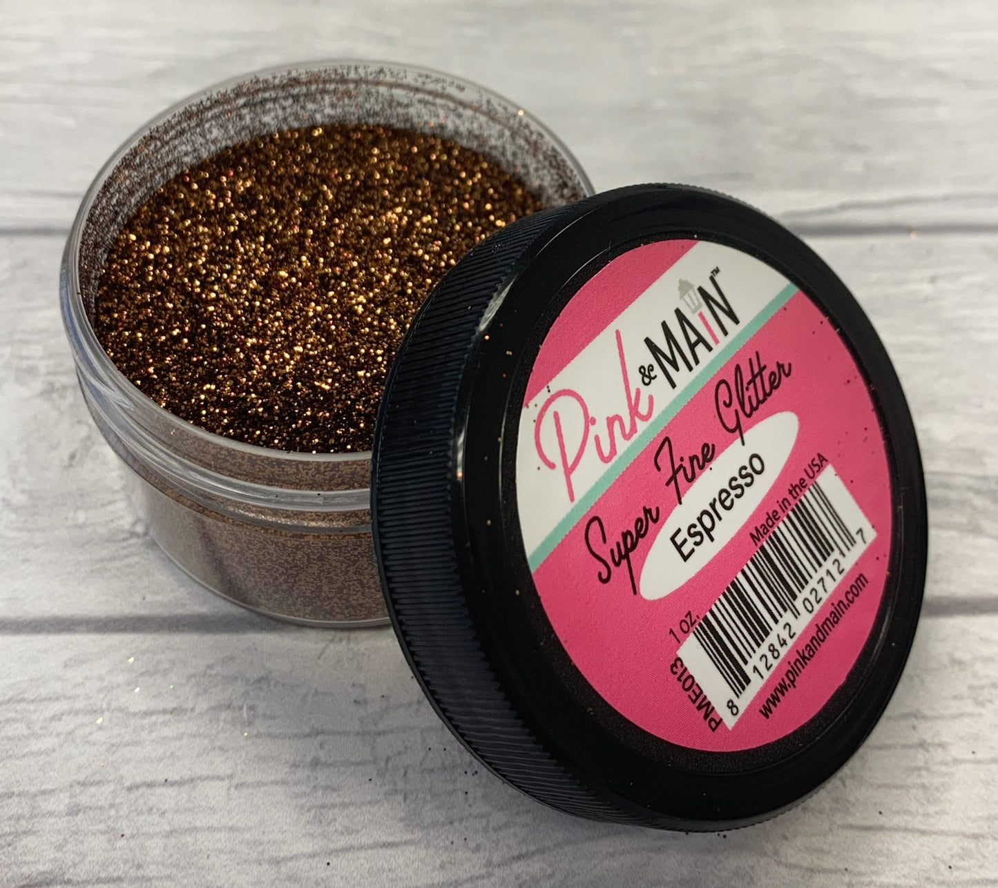 Pink & Main Super Fine Glitter - Espresso