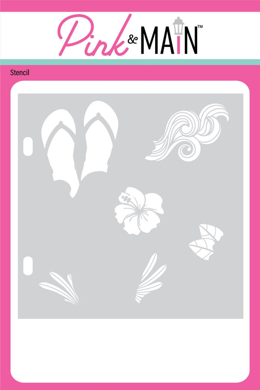 Pink & Main Stay Cool Stencil