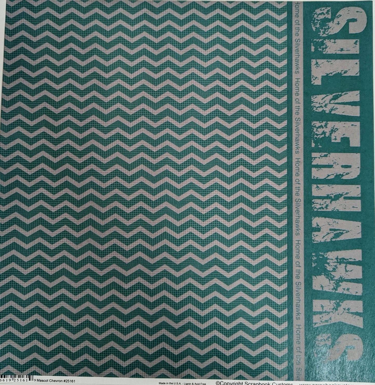 SC 25161 Custom School Paper 12 x 12 - Select School