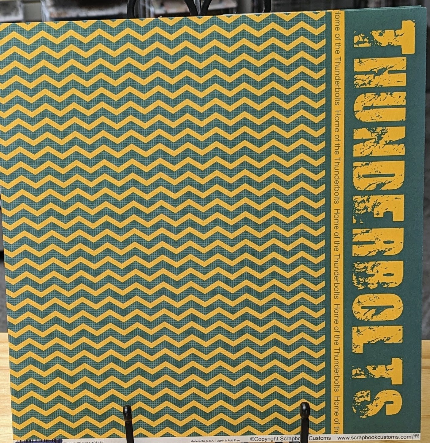 SC 25161 Custom School Paper 12 x 12 - Select School