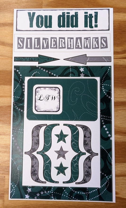 Silverhawks 6 x 12 Sticker