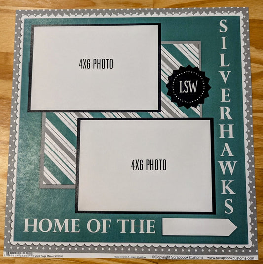 SC 25205 Custom School Paper 12 x 12 - Select School