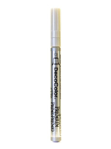 DecoColor Premium Markers - Silver Leafing Tip 2 mm