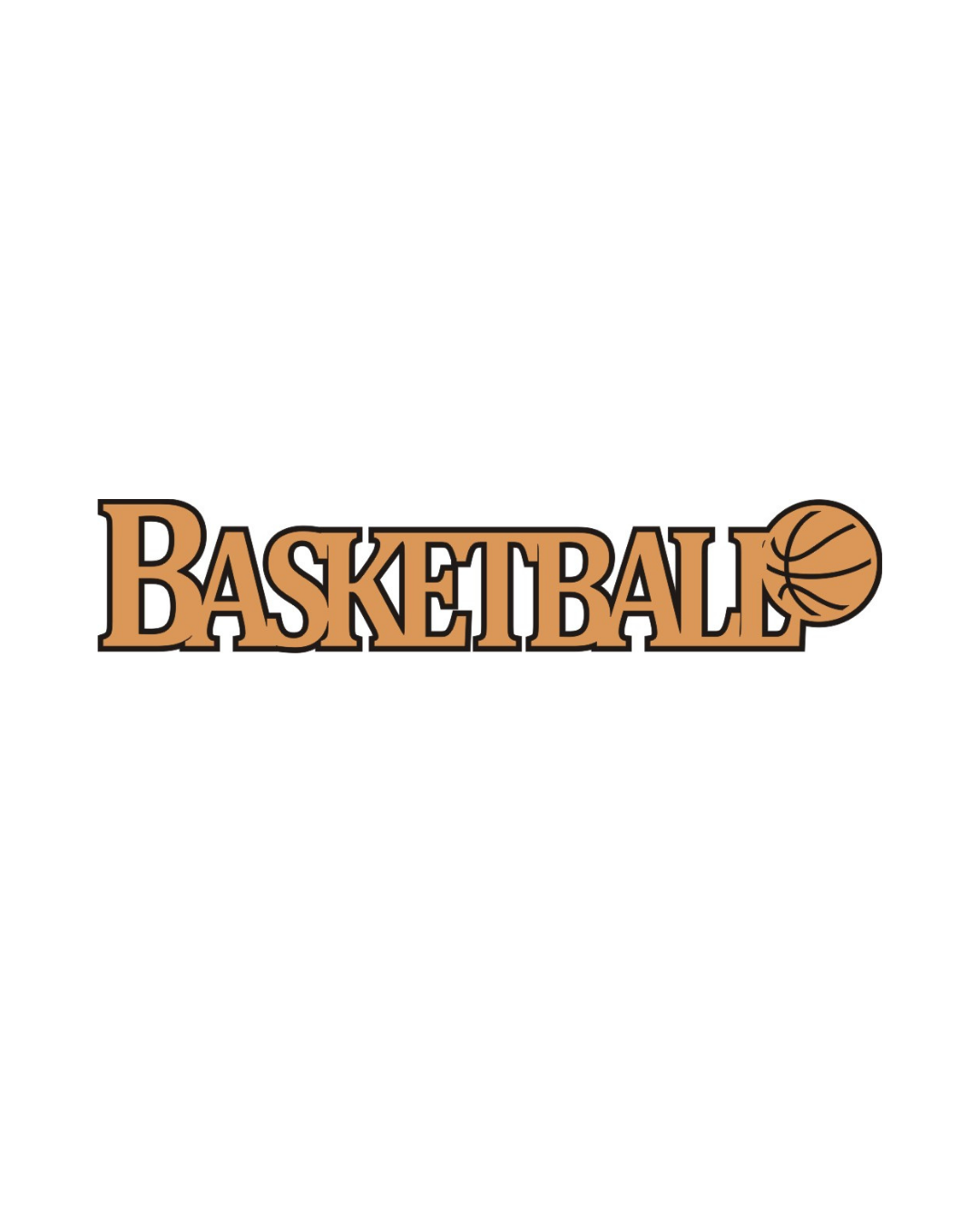 Petticoat Parlor Basketball with Ball Title