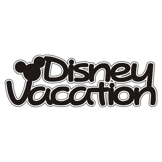 Petticoat Parlor Disney Vacation Die Cut