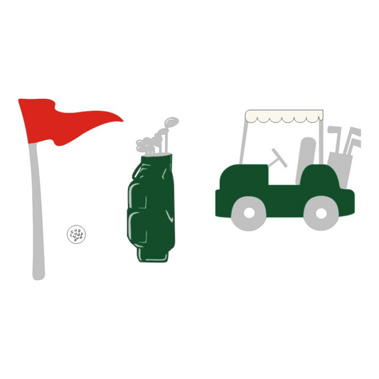 Petticoat Parlor Golfing Set