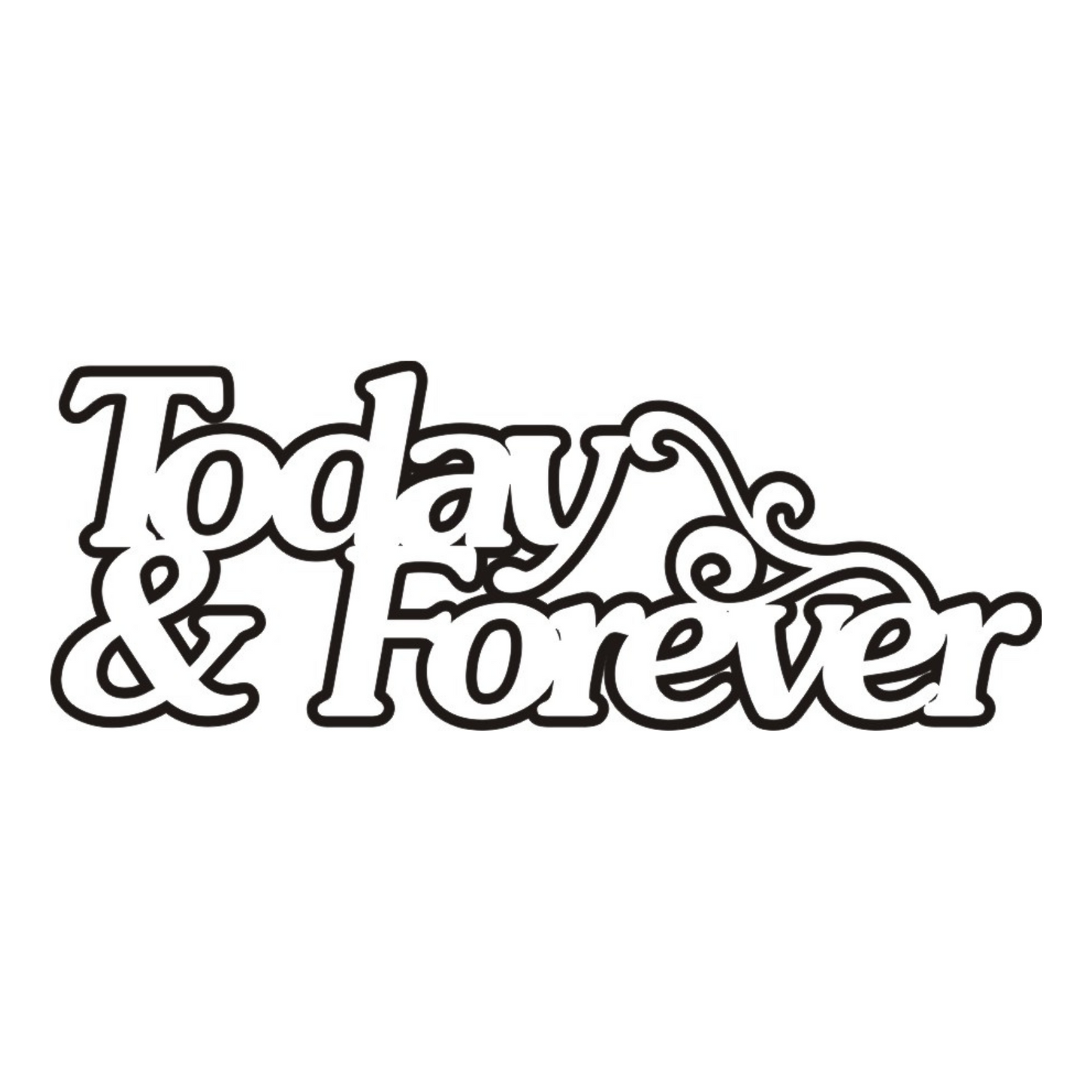 Petticoat Parlor Today and Forever Title