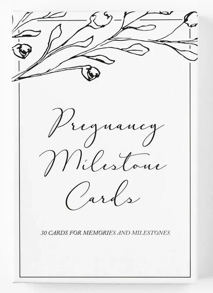 Pregnancy Milestone Cards