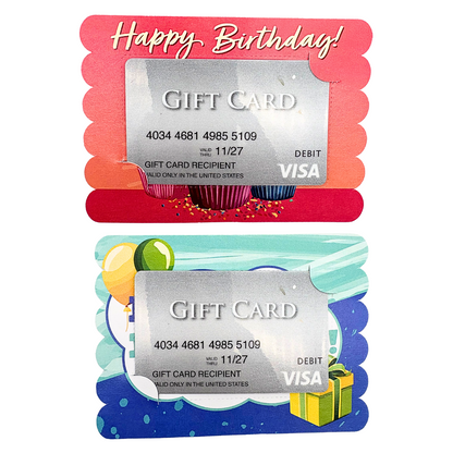 Birthday Gift Card Holders (4 ct.)