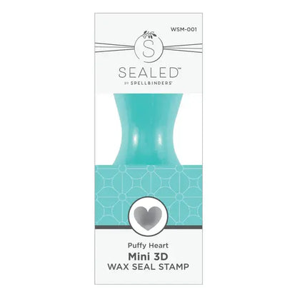 Puffy Heart Mini 3D Wax Seal from the Mini Wax Seals Collection