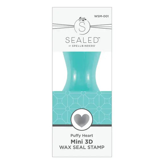Puffy Heart Mini 3D Wax Seal from the Mini Wax Seals Collection