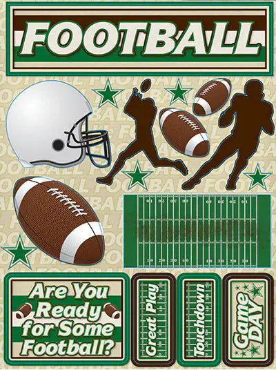 Reminisce: Football 3D Stickers
