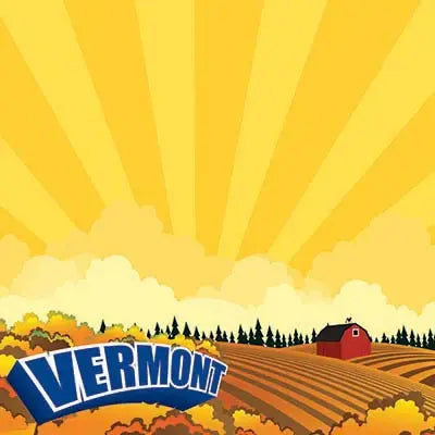 Reminisce - The State Line Vermont 12 x 12 scrapbook paper