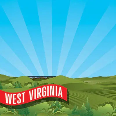 Reminisce - The State Line West Virginia 12 x 12 scrapbook paper