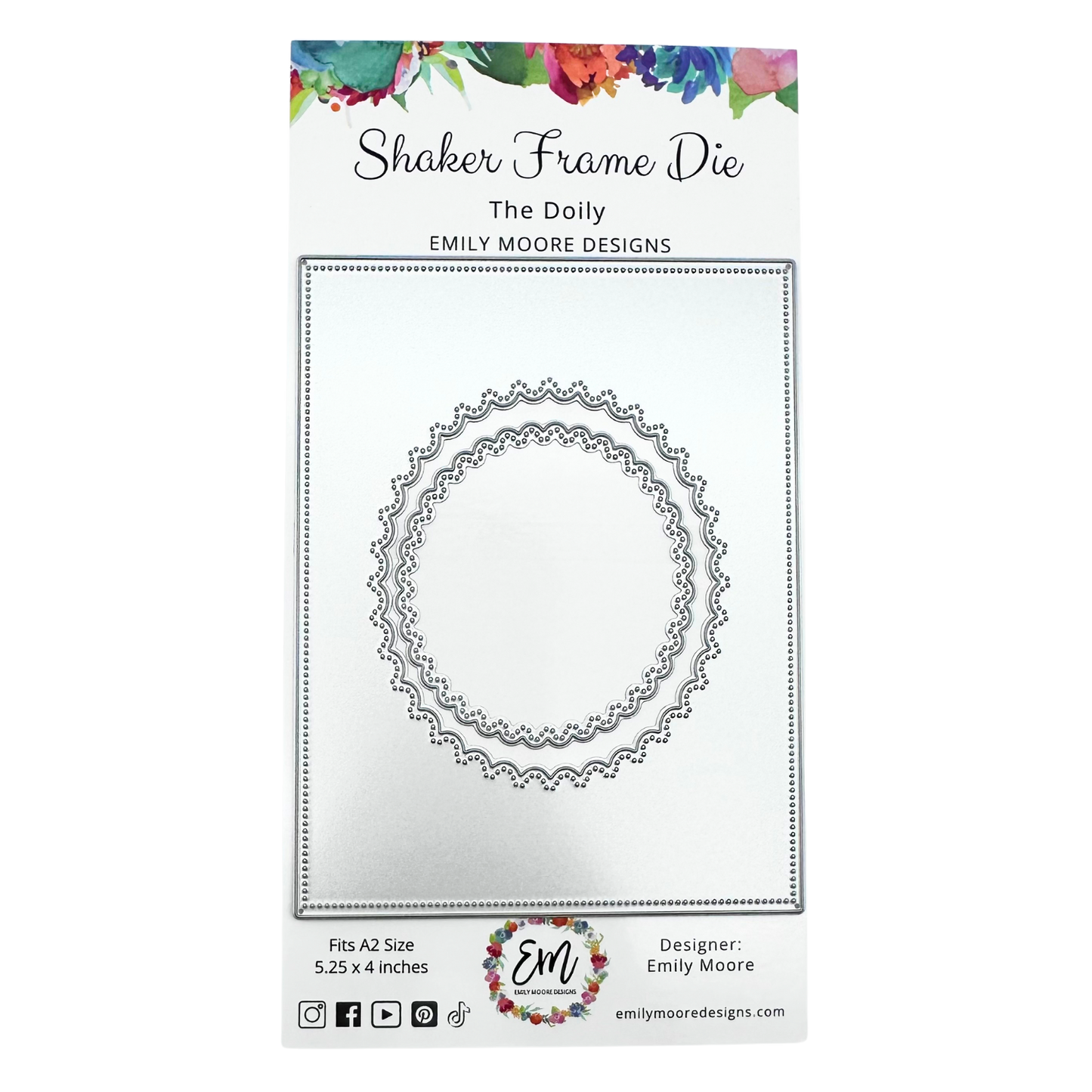 Shaker Frame Die - The Doily