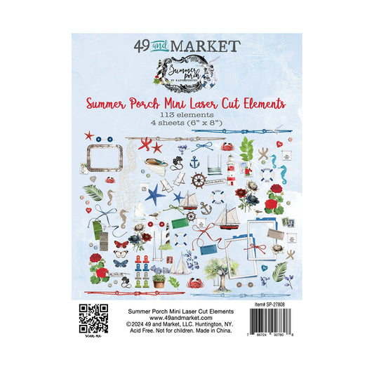 49 And Market Mini Laser Cut Outs-Summer Porch