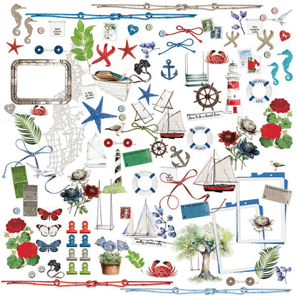 49 And Market Mini Laser Cut Outs-Summer Porch