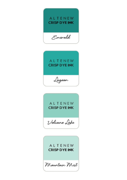 Altenew Sea Shore Crisp Dye Ink Mini Cube Set