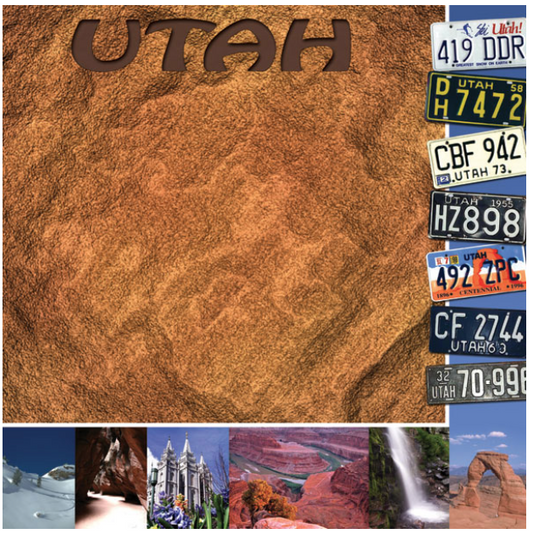 Utah Paper 12 x 12