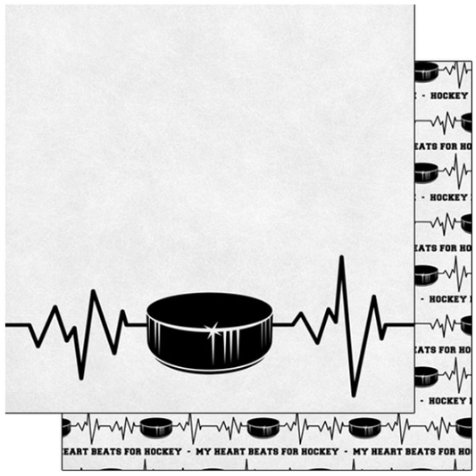 Hockey Neon Paper 12 x 12