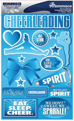 Cheerleading Stickers