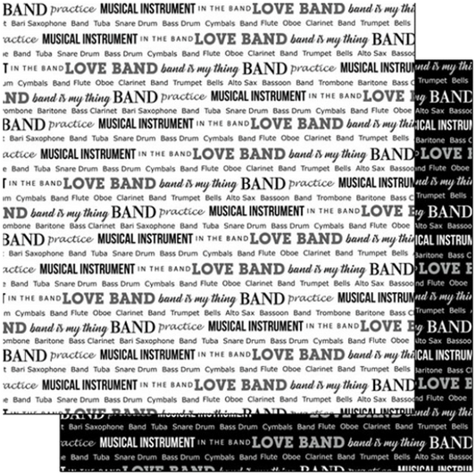 Band Pride 2 DS 12 x 12 Paper