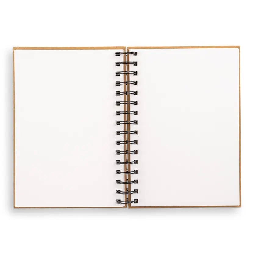 Small Sketchbook 5.5 X 8"- Spiral Hardcover (Kraft)