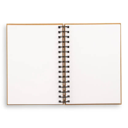 Small Sketchbook 5.5 X 8"- Spiral Hardcover (Kraft)