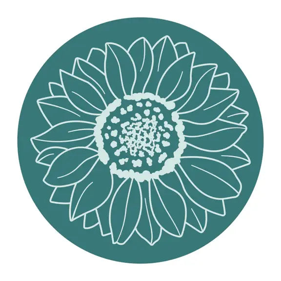 Spellbinders Sunflower Wax Seal Stamp from the Serenade of Autumn Collection