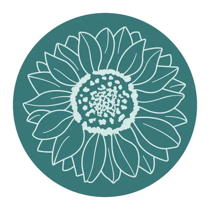 Spellbinders Sunflower Wax Seal Stamp from the Serenade of Autumn Collection