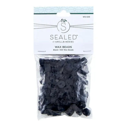 Spellbinders Wax Beads - Black