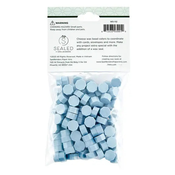 Spellbinders Wax Beads-Cloudy Sky