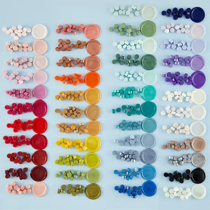 Spellbinders Wax Beads-Cloudy Sky