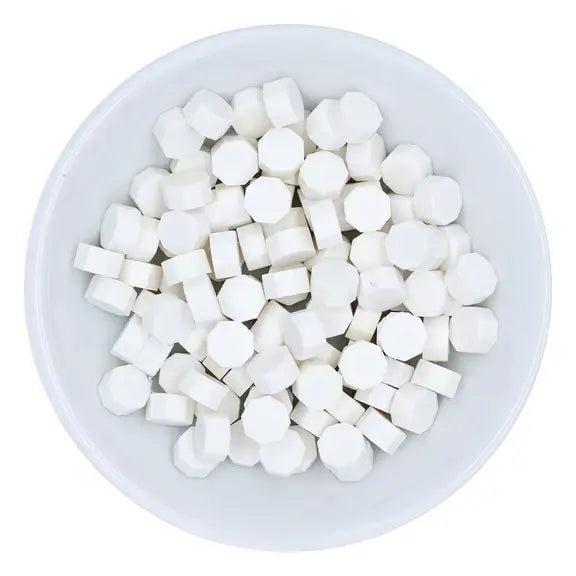 Spellbinders Wax Beads - White