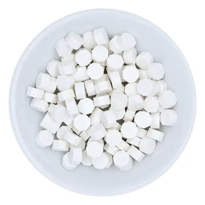 Spellbinders Wax Beads - White