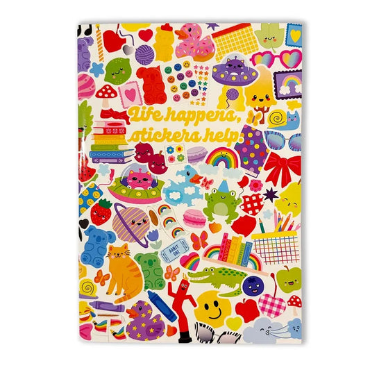 Sticker Release Book: Sticker Collage