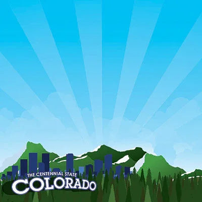 Reminisce The State Line - Colorado 12 x 12