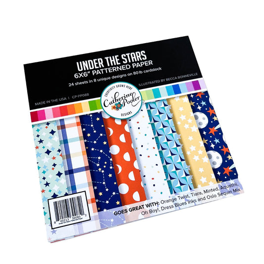 Catherine Pooler Under The Stars 6x6" Patterned Paper