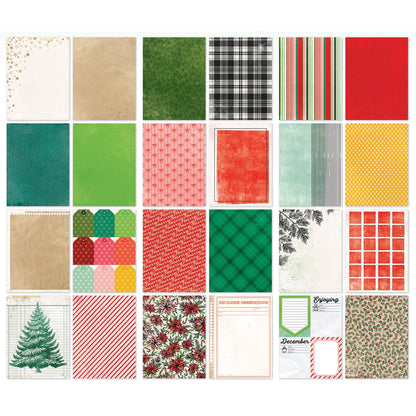 49 And Market Paper Pack 6"X8"-Mistletoe And Memories