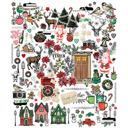 49 And Market Die-Cuts-Icons, Mistletoe And Memories