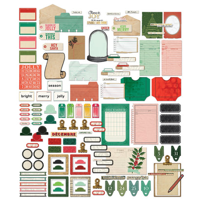 49 And Market Die-Cuts-Journaling, Mistletoe And Memories