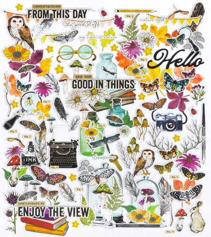 Curiosities In Willow Grove Ephemera Set-Icons And Titles