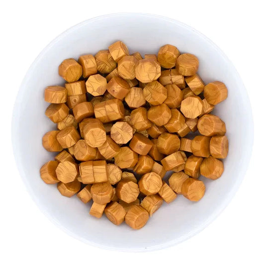 Spellbinders Wax Beads-Gold