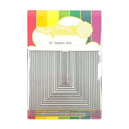 Waffle Flower A7 Layers Die