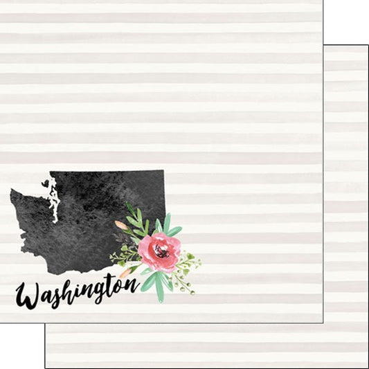 Washington Watercolor 12 x 12 paper