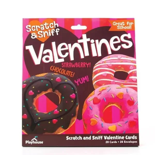 Donuts Scratch & Sniff Valentines