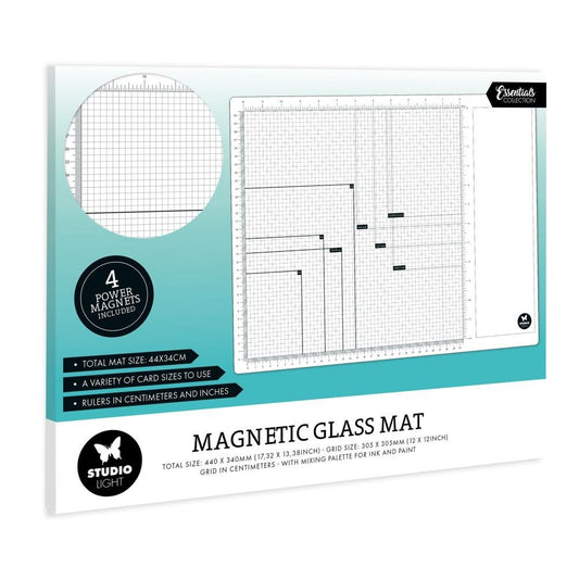 Studio Light Essentials Magnetic Glass Mat W/Magnets-Nr. 01