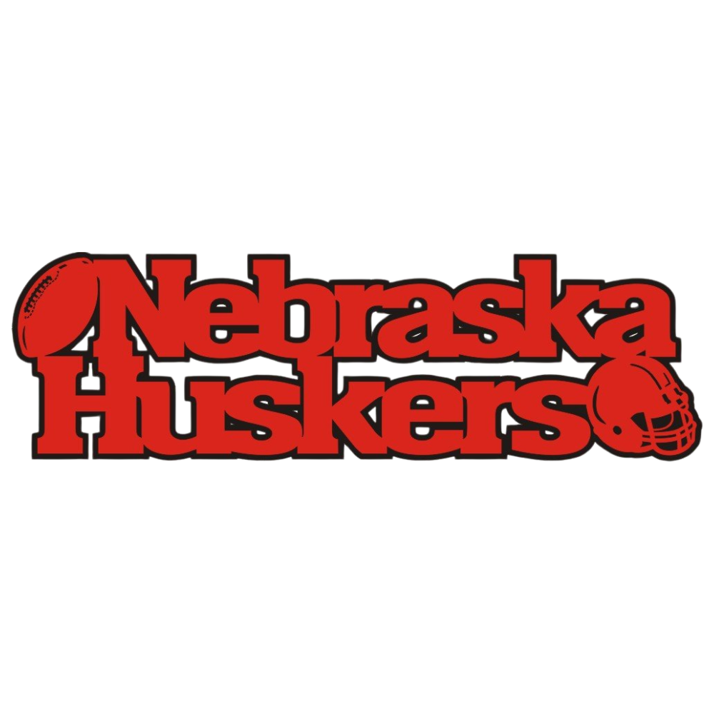 Petticoat Parlor Nebraska Huskers with Ball Title